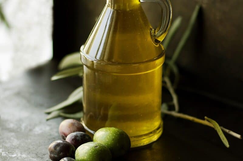 Botella de aceite de oliva